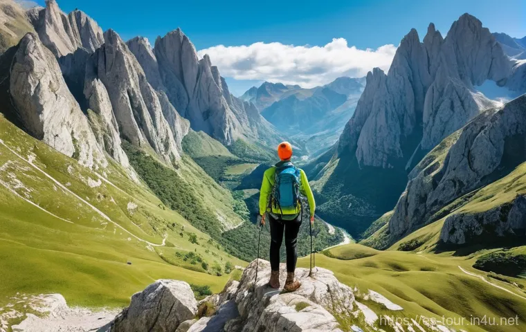 관광산업의 분류 - **Cultural Exploration in Alhambra:**
    A person, aged between 18 and 30, with a curious and conte...